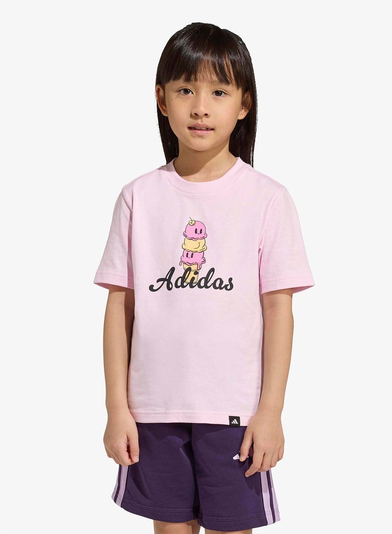 Adidas Kids Food Pack Graphic T-Shirt - Image 1